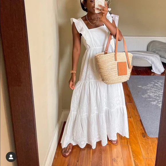 Cotton embroidery dress bloggers fav - Picture 8 of 15